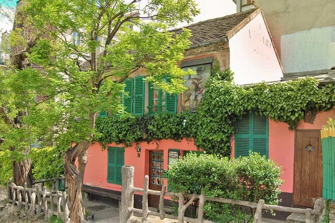 Investigation game - Montmarte - Stop 2: Vigne du Clos Montmartre for puzzle-friendly texture
