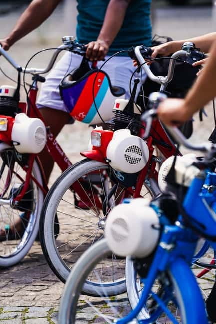 Left Bank Highlights: Guided Vintage Bike Tour on a Solex - The Bikes: Why a Vintage Electric Solex Changes Your Day
