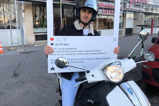 Liberty scooter rental Piaggio 50cc (4T) Paris - The English Guide to Paris: How It Actually Helps
