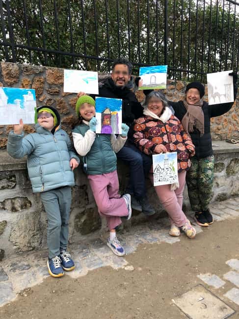 Montmarte painting session and walking tour for kids ! - Key points to know before you go