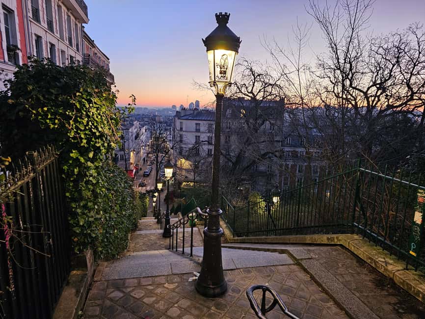 Montmartre Before the Crowds: Walk Tour & Breakfast - The quiet walk: cobblestones, art legends, and side streets