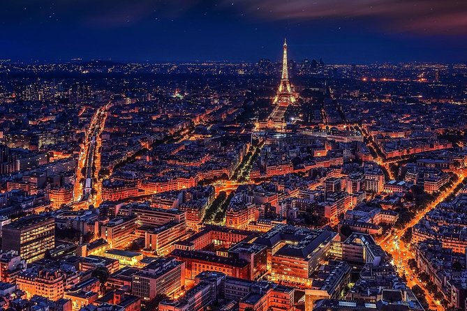 Night / Sunset Tour of Paris in Electric Bike - Pont Alexandre III and the Eiffel Tower at the right moment
