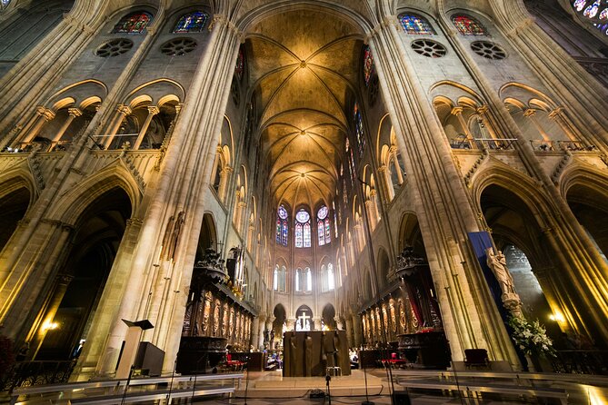 Notre-Dame Cathedral Guided Tour with Access - Reserved Access Inside: What You Get Beyond Walk-Up Entry