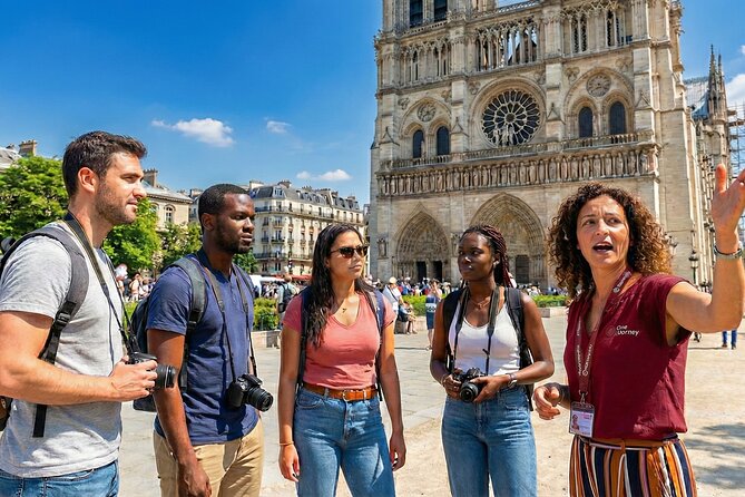 Notre Dame Cathedral:Interior & Exterior Small Group Guided Tour - Exterior in about 30 minutes: façade details you’ll finally recognize