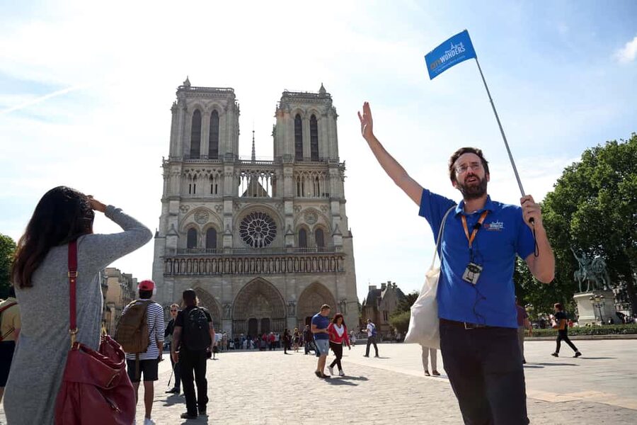 Notre Dame Guided Tour with Access to the Cathedral - Pont Neuf Views: Your First Real Sense of Scale