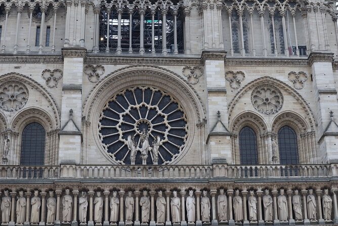 Notre Dame, Sainte-Chapelle & Conciergerie Outdoor Walking Tour - Notre-Dame exterior: portals, kings and saints, and gargoyles vs chimeras