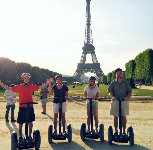 Paris: 1.5-Hour Private Segway Tour - Parc du Champs de Mars and the Eiffel Tower Finale
