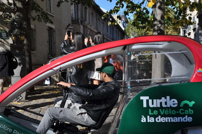 Paris: 2 hours Emily Tour in a Private Rickshaw bike - Luxembourg Gardens and Saint‑Germain: Paris Calmer Than the Show