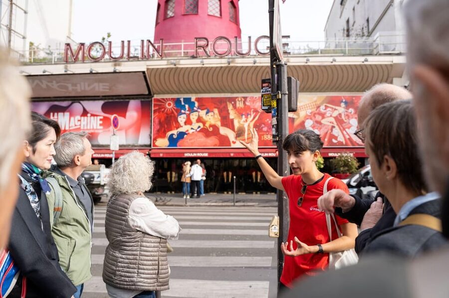 Paris: A Solo Wander Through Hidden Gems of Montmartre - Moulin Rouge and the hill climb: windmills, Amélie, and real streets