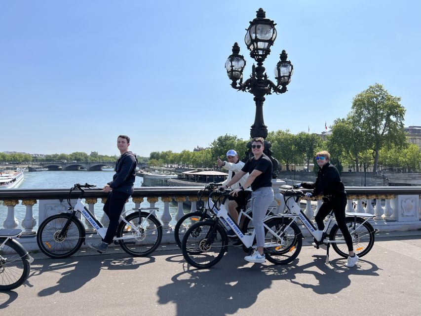 Paris: Afternoon E-Bike Guided Small Group Tour - Price and value for a 2.5-hour highlights loop
