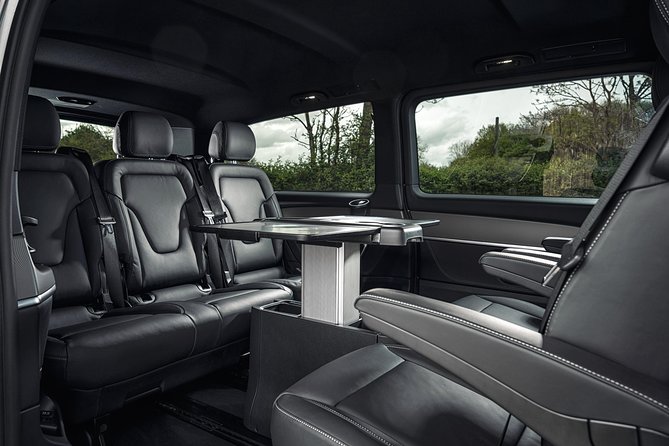 Paris Airport Transfer: Paris to Paris Airport CDG by Luxury Van - Mercedes V-Class or Vito: Comfort Plus the Clean-Van Factor
