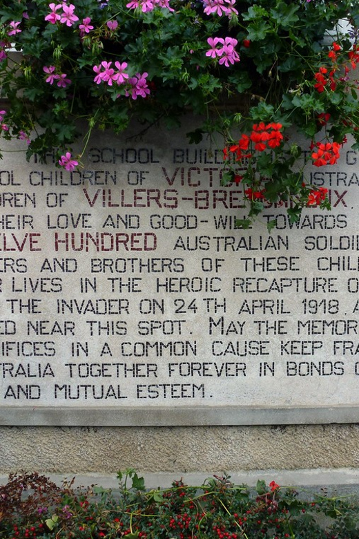 Paris: Anzac Day Day Tour to Villers Bretonneux - Why the Somme feels personal on Anzac Day