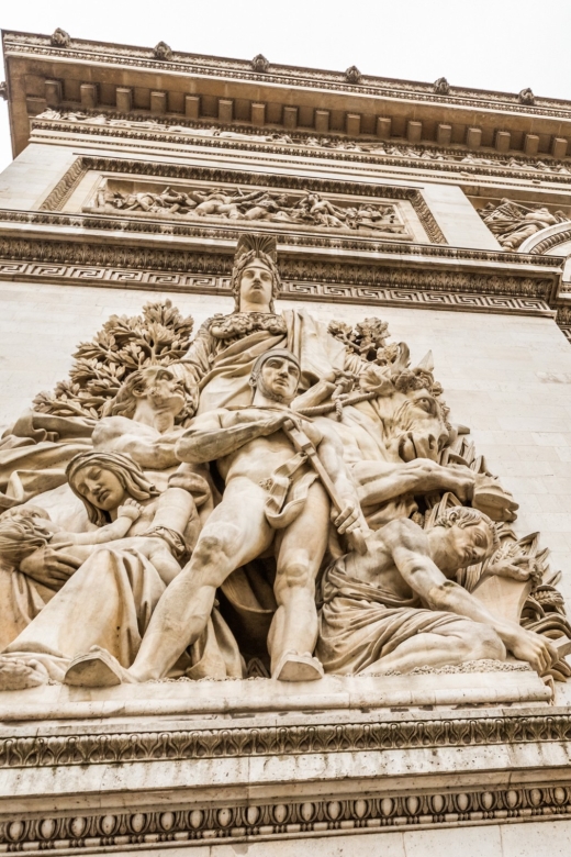Paris: Arc de Triomphe Rooftop Tickets - Entering the monument: meeting point, tunnels, and security checks