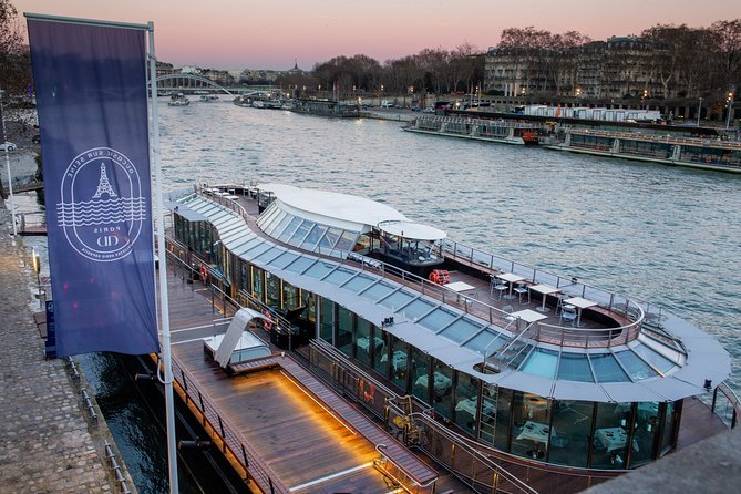 Paris at the First Lodges - Ducasse sur Seine Lunch Cruise - Chef Pierre Marty on board: modern French cooking with real table energy