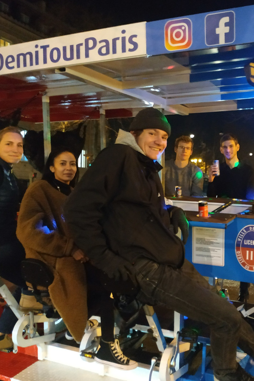 Paris: Beer Bike Bar With Drinks Included - Finding the vibe at 63 Av. de la Grande Armée