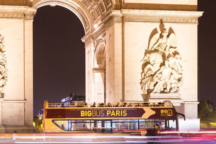 Paris: Big Bus Hop-on Hop-off Tour & Panoramic Night Tour - Daytime highlights: where you’ll spend your hop-on time
