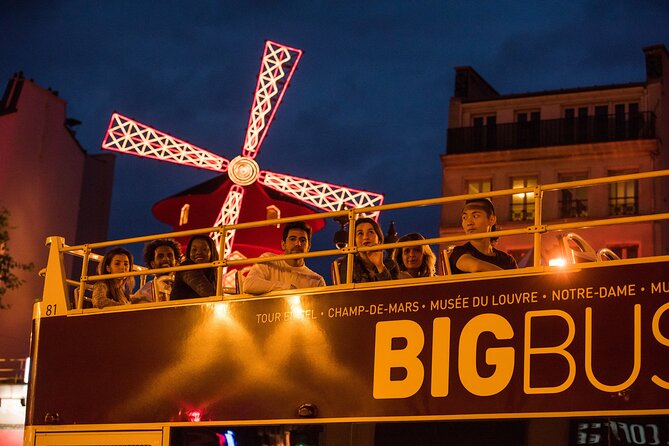 Paris Big Bus Open Top Panoramic Night Tour - Champs-Élysées Departure: Finding Stop #5 (and the date-based switch)