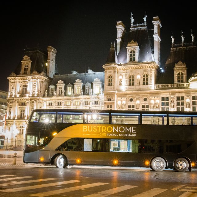 Paris: Bustronome Gourmet Dinner Tour - Dinner on a Double-Decker Bus, But With Real Restaurant Service
