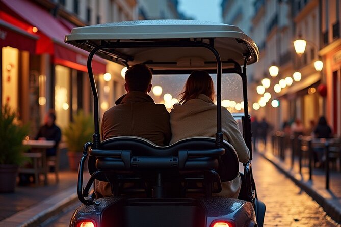 Paris by Night 2 Hour Private Golf Cart Tour - The ride past Napoleon’s dome and the gold-sculpted bridge