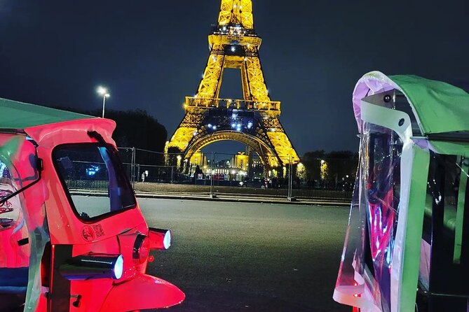 Paris by night in a Private Tuktuk Tour - Palais Garnier and Invalides: fast stops that still add context