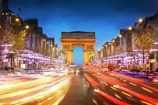 Paris By Night - Vision Tour - Private Trip - Champs-Élysées at night: where the timing and the views matter