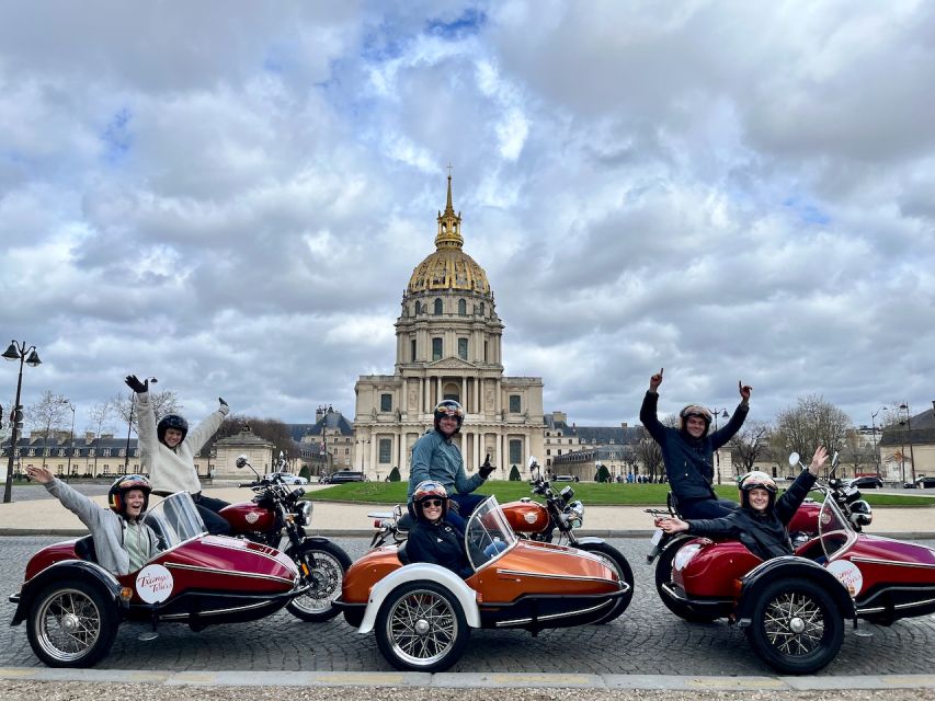 Paris by sidecar 1HR Tour - A quick checklist so your hour feels easy
