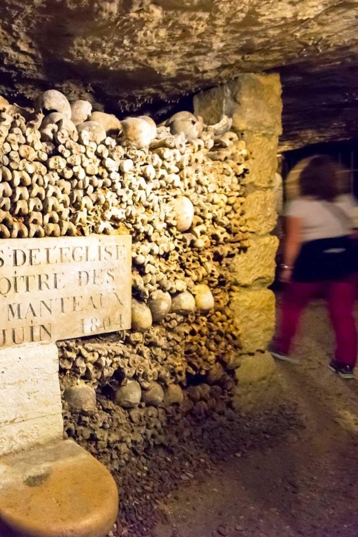 Paris: Catacombs Ticket and Seine River Cruise - Walking the bone galleries with included audio
