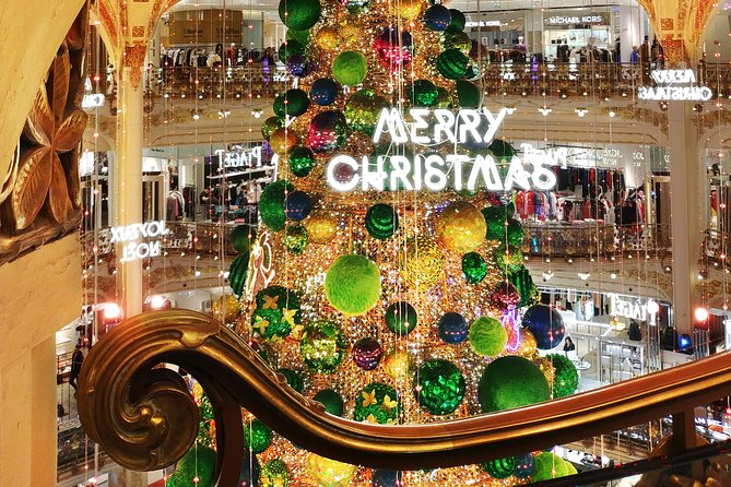 Paris Christmas Illuminations and Local Festivities Private Tour - Champs-Élysées: drive-by lights and the big Paris show