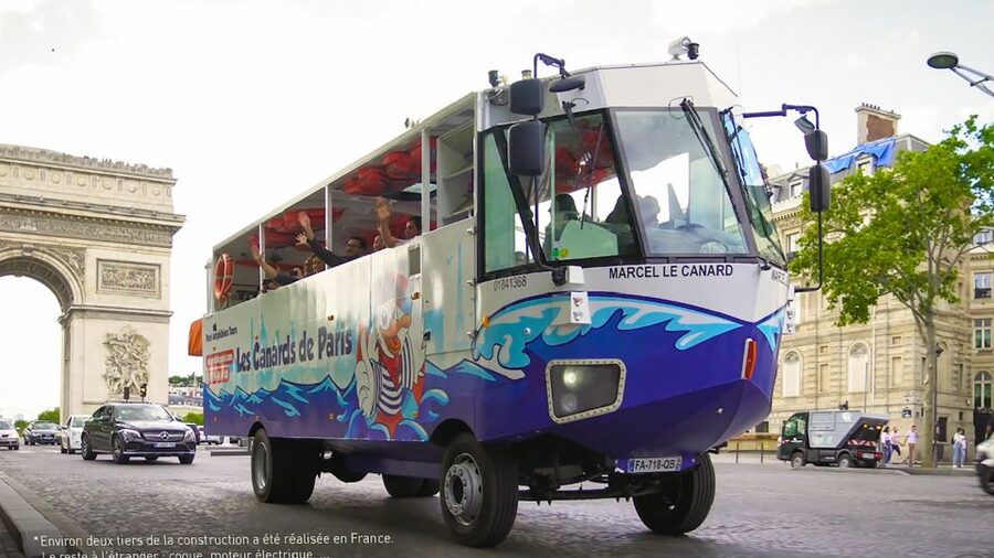 Paris: City and River Seine Tour on an Amphibious Bus - Road-and-River Magic: What Makes This Tour Different