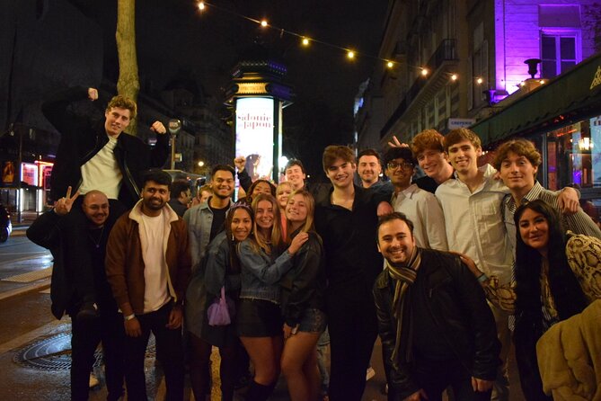 Paris: City Center Guided Pub Crawl with Shots & Club Entry - Bar Stop Energy: How the First and Middle Venues Typically Feel