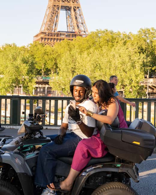 Paris: City Highlights Guided Quad Tour - Safety Briefing to Real Driving: How the Tour Handles Control