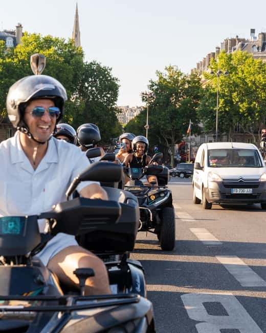 Paris: City Highlights Guided Quad Tour - Arc de Triomphe: Riding the Famous Circle and Getting a Better Perspective