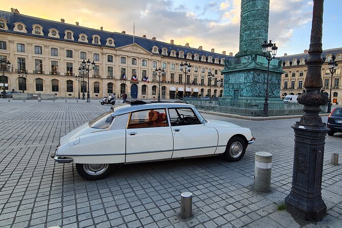 Paris City Tour 2h00 Citroën DS Vintage with Open Roof - Palais Garnier (Paris Opera): public spaces without a full guided museum day
