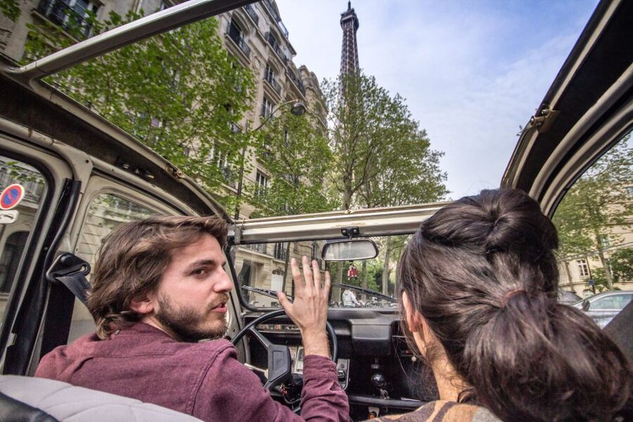 Paris: Classic Sites Tour by Vintage Citroen 2CV - Place de la Concorde and Opéra Garnier: ornate façades at street level