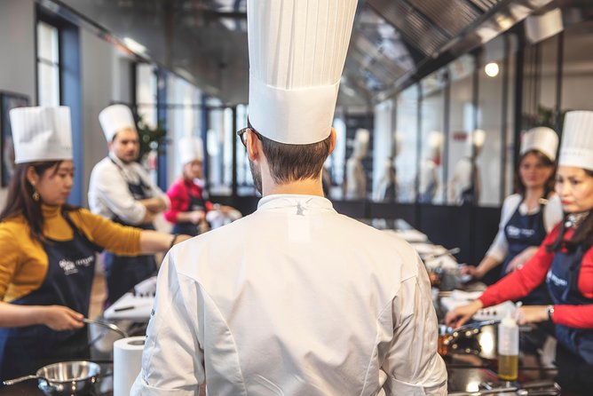 Paris Cooking Class with Ferrandi chef at Galeries Lafayette - The 11:30 class flow: what you do from arrival to tasting