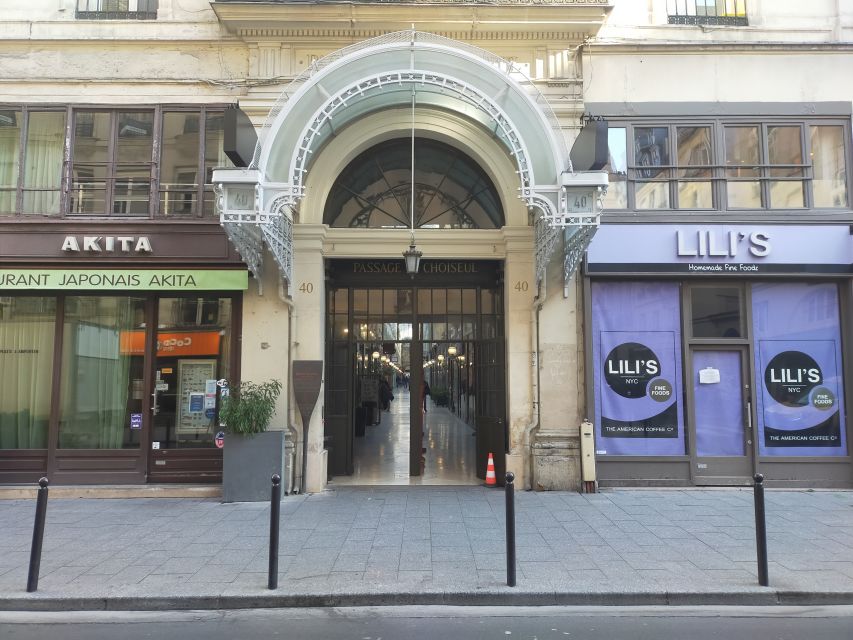 Paris: Covered Passages Walking Tour - Passage Jouffroy: narrow, glass-and-iron, and built for photos