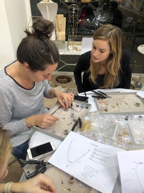 Paris: Create Your Own DIY Jewelry Souvenir Workshop - A DIY jewelry souvenir in a Paris boutique at Oscar Bijoux