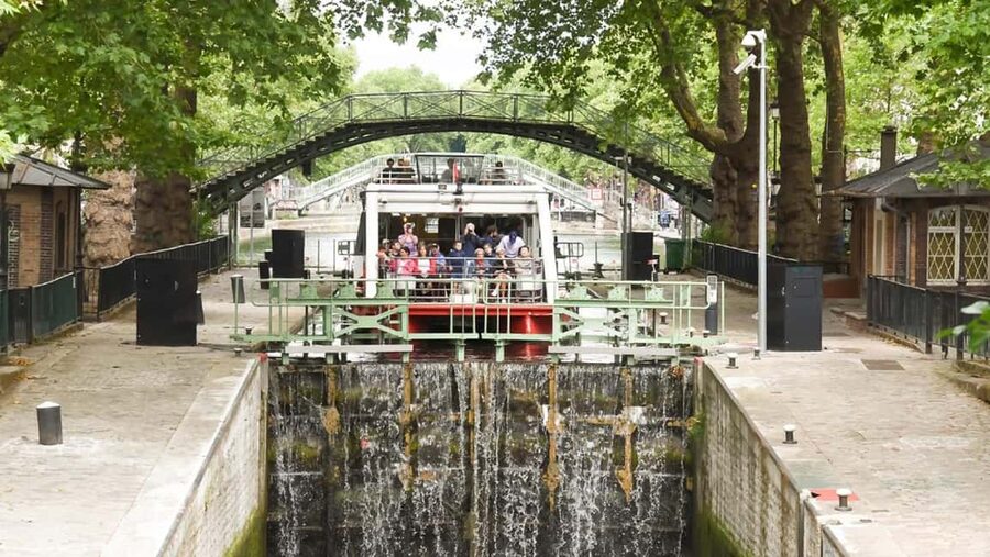 Paris: Cruise from The Canal Saint Martin to The Seine River - Canal Saint-Martin: locks, bridges, and the tunnel near Bastille