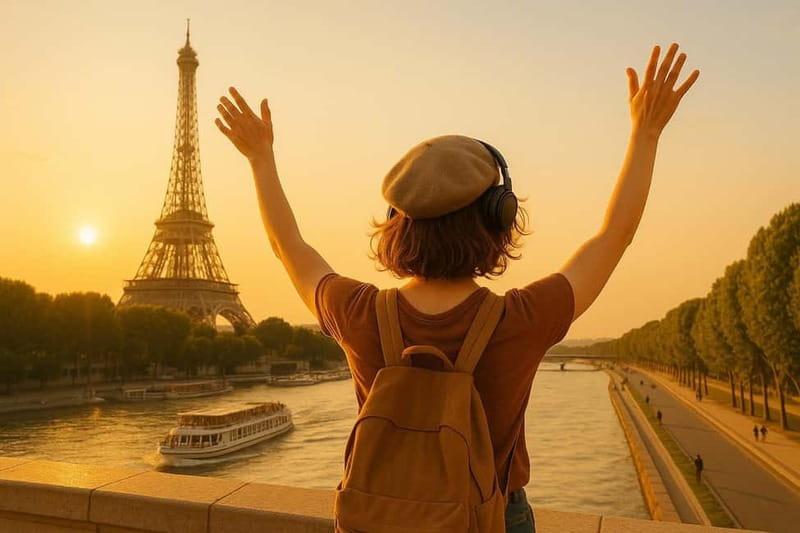Paris: Day or Evening River Cruise with Musical Ambiance - Where You Start: Bateaux Parisiens at the Eiffel Tower