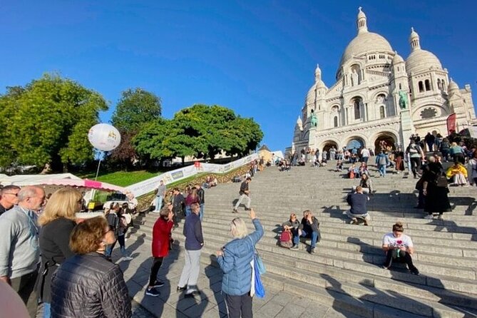Paris Day Tour with Eiffel Tower, Louvre and Cruise Max 6 People - Paris bridge panoramas, Eiffel Tower exterior, and the end near the cruise dock