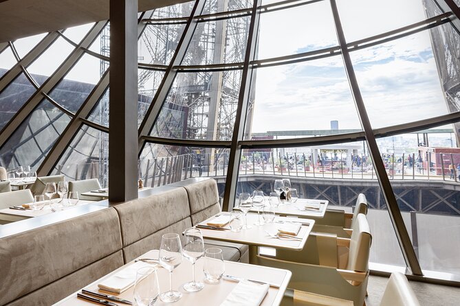Paris Earliest Lunch at Eiffel Tower Madame Brasserie Restaurant - The Thierry Marx Menu: What 3 or 4 Courses Feels Like