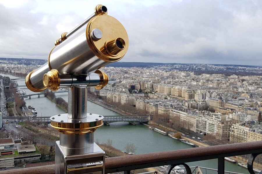 Paris: Eiffel Tower 2nd Floor Access or Summit Access - First Floor Wrap-Up: Glass Floor Time and a Smooth Flow