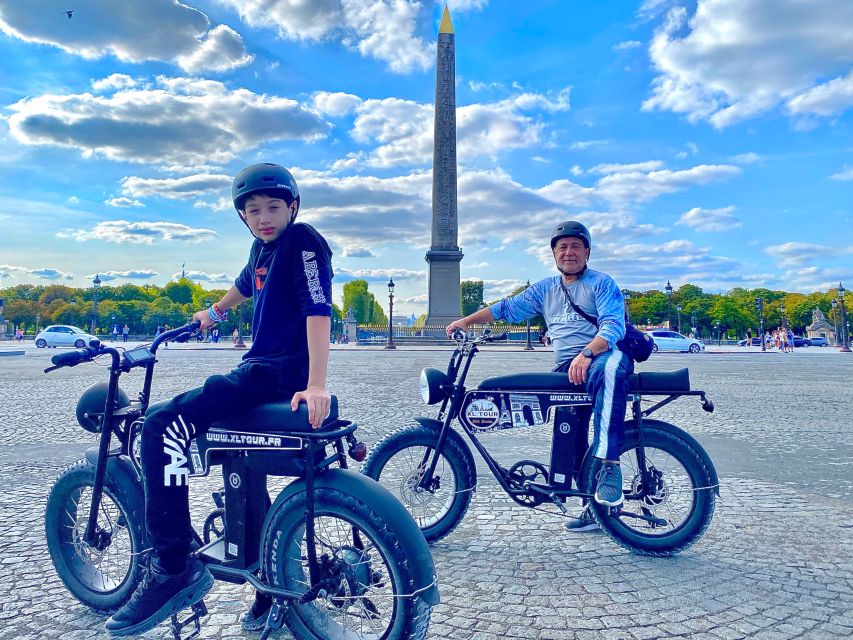 Paris: Eiffel Tower and Notre Dame Night Tour by E-Bike - How the ride feels: safety briefing, e-bike handling, and the route style