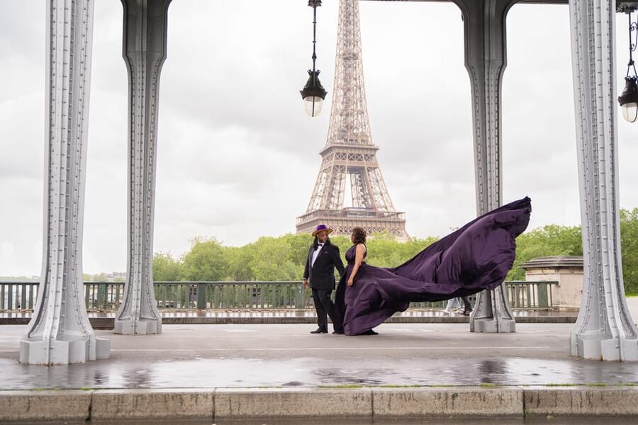 Paris: Eiffel Tower Flying-Dress Photoshoot jonadress - Price and value: is $330 “worth it” for your trip?