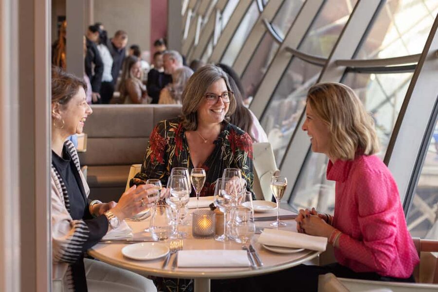 Paris: Eiffel Tower's Madame Brasserie 3-course lunch 12:00 - Where and when to meet: don’t show up late