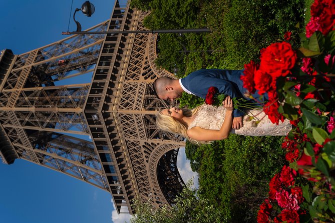 Paris Eiffel Tower Wedding Vows Renewal Ceremony with Photo Shoot - The route: bridges, island stroll, tower viewpoints, and Trocadéro gardens