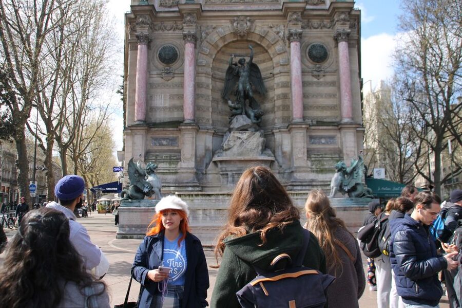 Paris: Emily Inspired Walking Tour - Emily’s apartment square, plus the restaurant and bakery stop