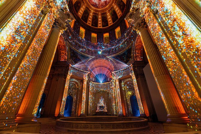 Paris Entrance Ticket to the Aura Invalides Immersive Show - Sound, flickering lights, and who should bring ear protection