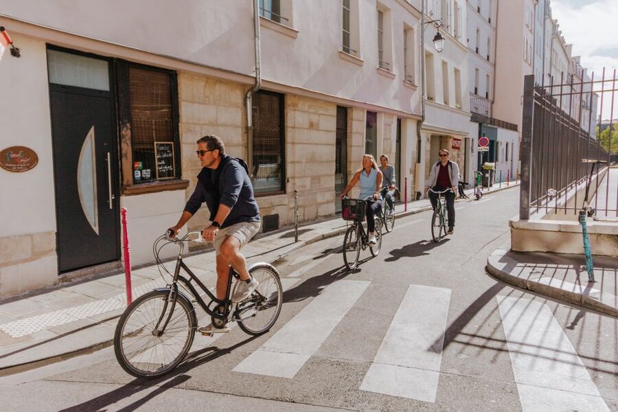 Paris: Guided Bike Tour Like a Local - Pantheon and the Roman Amphitheater Stop for Context That Clicks