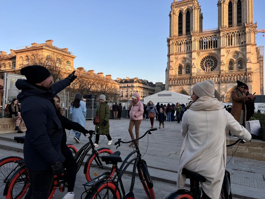 Paris: Guided City Highlights Bike Tour - Conciergerie, Sainte-Chapelle, Notre-Dame: Gothic Sights In A Short Span